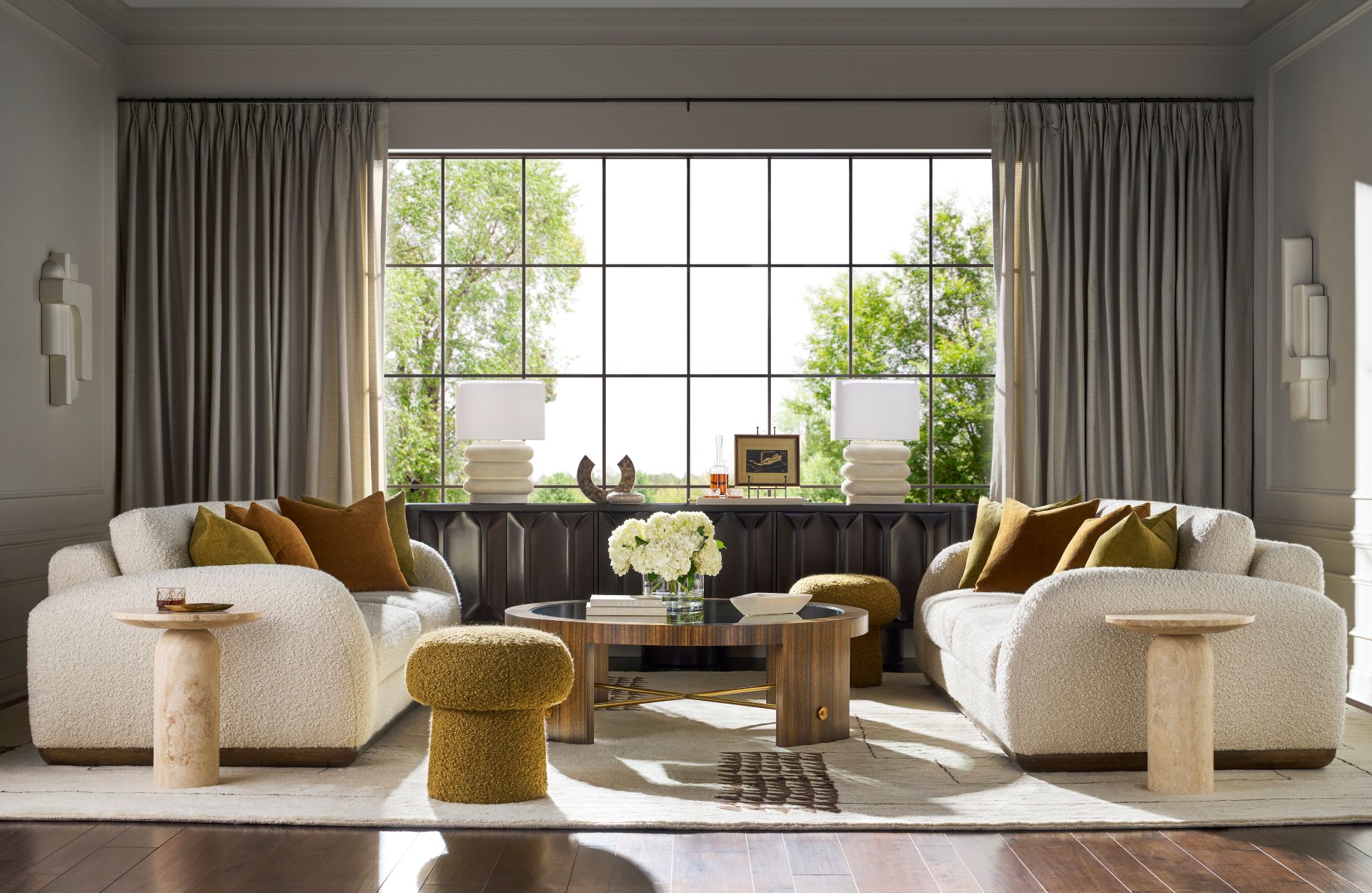 Warm Contemporary living collection