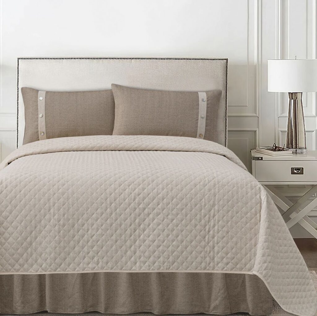 Fairfield Linen Coverlet Set - King/Cal King